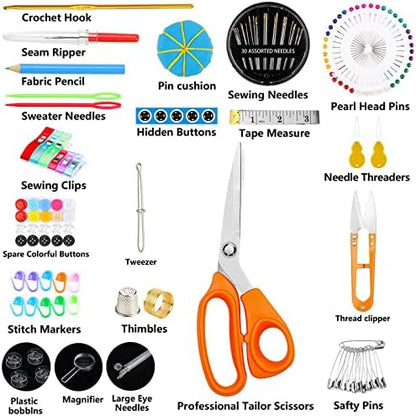 Maxfanay Sewing Kit for Adults Beginners, Portable Needle Thread Repair Kit - Image 2