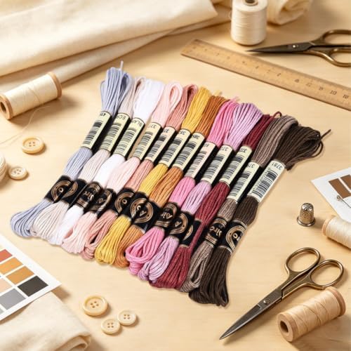 105 Yards Embroidery Variegated Floss for Hand Sewing Making - Image 3