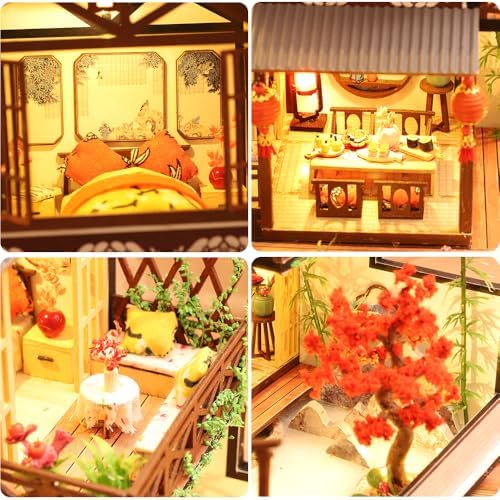 DIY Miniature House Kit, Dollhouse for Adults to Build, Japanese Style - Image 3