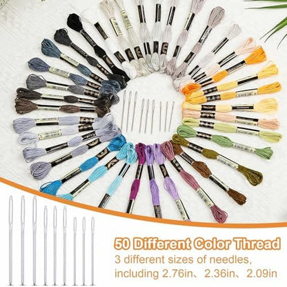 Jexine Speedweve Mini Darning Loom 21 Hooks Darning Egg for Socks Kit - Image 3
