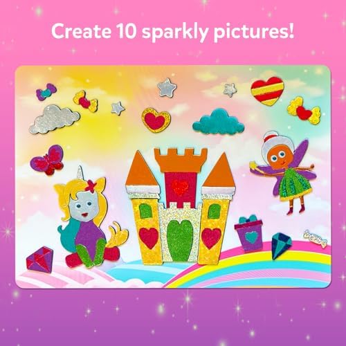 Skillmatics Foil Fun Unicorns & Princesses, Foil Art & Craft, Gift for Kids - Image 6