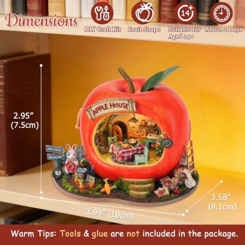 DIY Miniature House Kit with Furniture for Kids Teens Adults Aged 14+ - Image 3