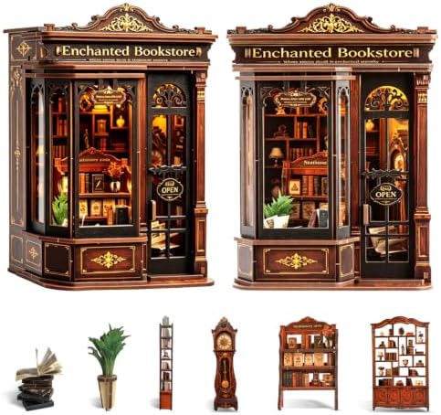 Book Nook- Book Nook Kit for Adults（Secret Realm Bookstore） by Unknown