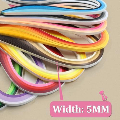 Zorfeter 9 Sets Multi-Color Quilling Paper Strips Kits - Image 3