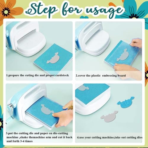 3D Animals Folding Cards Cutting Die 4 Styles Cute Dog Cows Sheep Bears Rabbits Stencils with 15 Scrapbook Paper Pads & Tweezers, All-in-One Animals Craft Kit for DIY Scrapbooking Card - Image 7