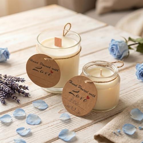 375Pcs Candle Making Kit, 4" Cotton Wicks & 5" Wood Wicks - Image 6
