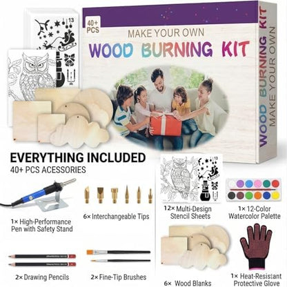 Gifts for Teens, Wood Burning Kit Arts Crafts Christmas Gift for Boys Girls - Image 5