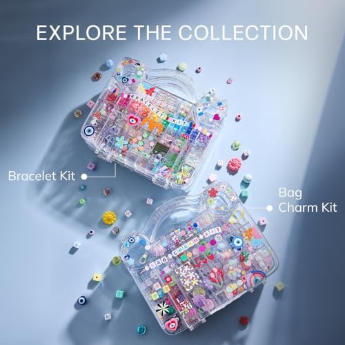 BaubleBar Ultimate DIY Bracelet Kit | 1000+ Pcs | Great for a Gift or Party | Bracelet Jewelry Making Kit with Beads - Image 6