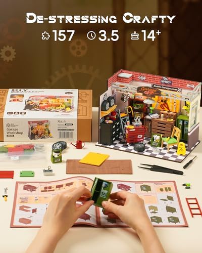 Rolife Workshop DIY Miniature Dollhouse Kit Creative Gift for Adults - Image 4