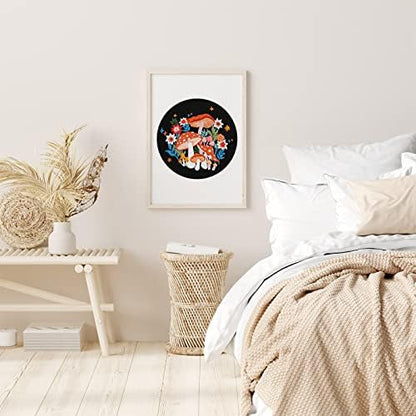 Louise Maelys Mushroom Embroidery Kit for Beginners, DIY Adults Needlepoint - Image 5