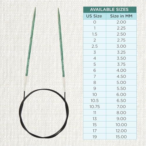 KnitPro Dreamz Fixed Circular Needles 40" (100cm) | US Size 4 (3.5mm) - Image 4