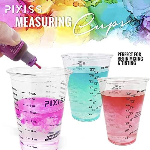 Pixiss Premium Resin Mixer, Handheld Rechargeable Epoxy Mixer Pro Grade, Stirrer for Resin, DIY Crafts Tumbler, Minimize Bubbles - Ultimate Kit with 15 Mica Powder, Bundle E (Ultimate) - Image 6