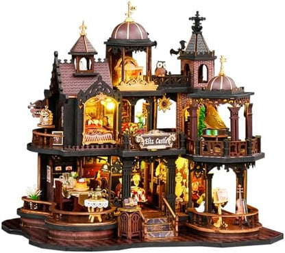 Spilay DIY Miniature House Kit for Adults, Miniature Dollhouse Kit by SpilayDIYDollhouseMiniature