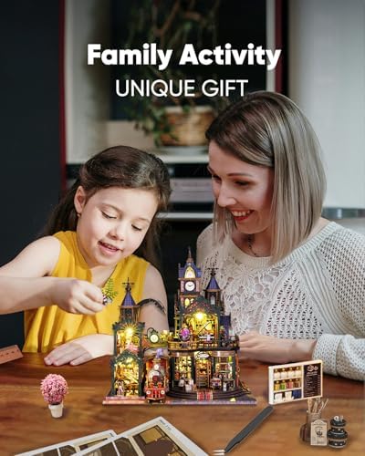 DIY Miniature House Kit Dollhouse Kit for Adults to Build Mini Magic House - Image 2