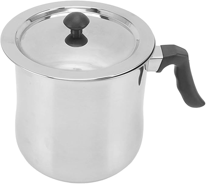 Candle Making Wax Pot, Stainless Steel Wax Cup Candle Making Pouring Pot Wax Melting Pot for Soy Wax Candle Soap Making DIY Crafts(1.5L)