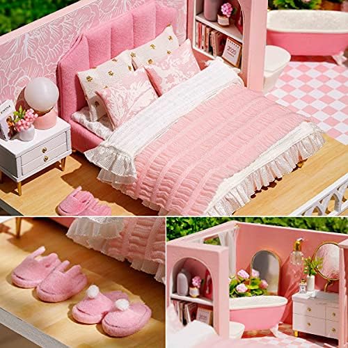 DIY Miniature Dollhouse Kit with Furniture Plus Dust Proof & Music Movement - Image 3
