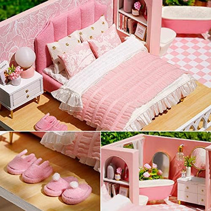 DIY Miniature Dollhouse Kit with Furniture Plus Dust Proof & Music Movement - Image 3