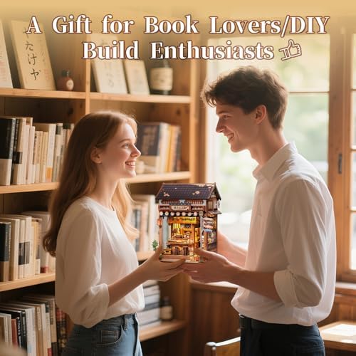 Fsolis Japanese Book Nook Kit Miniature Izakaya - Image 5