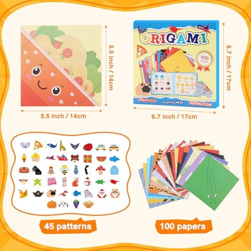 Sawnfay Origami Kit for Kids Ages 5-8 8-12 - Image 5