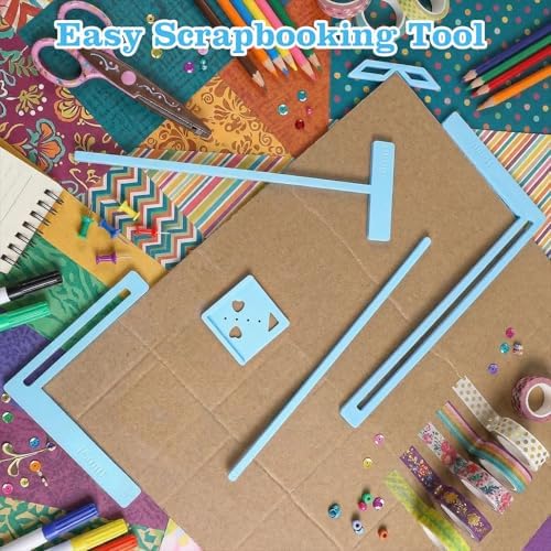 6 Pcs Bookbinding Easy Scrapbooking Tool for Starter, Book Binding Tool kit - Image 3