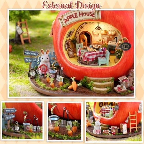 DIY Miniature House Kit with Furniture for Kids Teens Adults Aged 14+ - Image 5