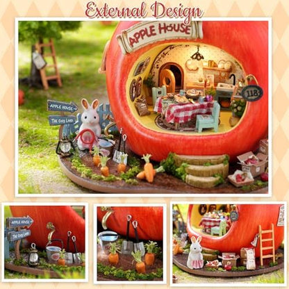 DIY Miniature House Kit with Furniture for Kids Teens Adults Aged 14+ - Image 5