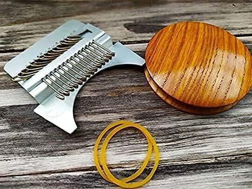Small Loom Fast Speed Weve Type Weave Tool, Mini Rainbow Weaving Loom Wooden Multi-Craft Creative DIY Weaving Arts, Most Convenient Darning Machine to Repair of Small Holes in Clothes (42 Hooks) - Image 7