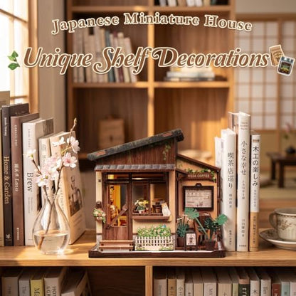 Fsolis Japanese Miniature House - DIY Book Nook Kit - Image 2