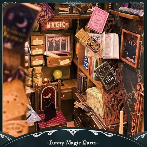 Fsolis Book Nook Kit, Booknook Halloween (Magic Pharmacist) - Image 6