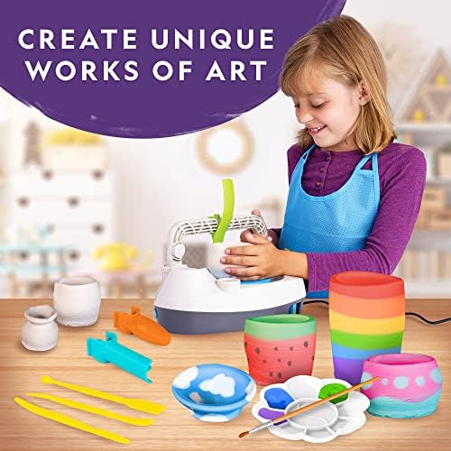 National Geographic Pottery Wheel for Kids Complete Beginner Kit - Image 6
