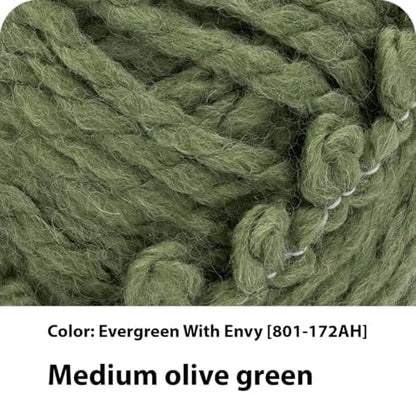 Lion Brand Yarn, InstaKnit Beginner Yarn, Evergreen with Envy Green, 3 Pack - Image 2