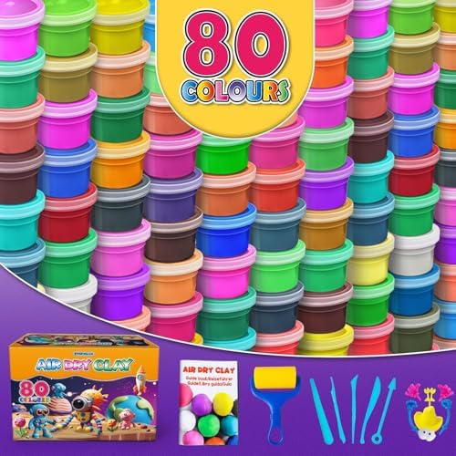ESSENSON Air Dry Clay, 80 Colors - Image 2