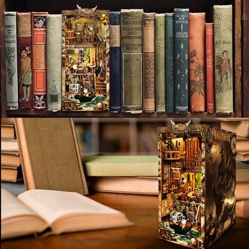 Book Nook Kit Pirate 3D Wooden Puzzle for Adults - Image 6