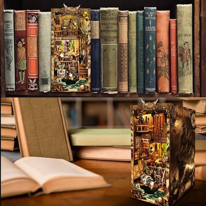 Book Nook Kit Pirate 3D Wooden Puzzle for Adults - Image 6