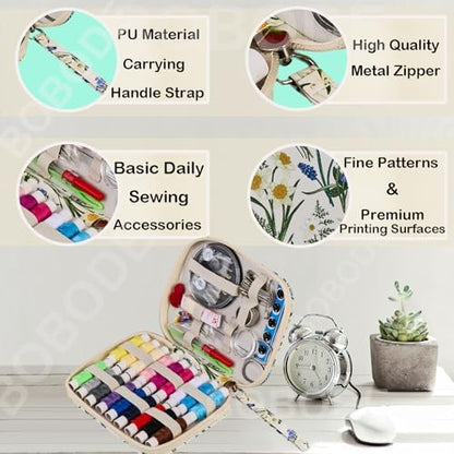 Bobode Printing Sewing Kit Travel Basic Sewing Kit for Adults - Image 4