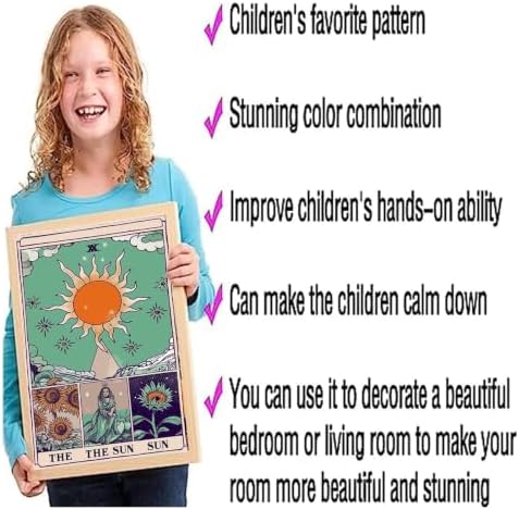 DOTSOPS 6 Pack Tarot Cards Diamond Painting Kits Art Adults Painting Kit - Image 3