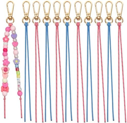 12 Packs Paracord Keychain Kit, Pre-Assembled and Heat-Sealed Ends by HejVulkan