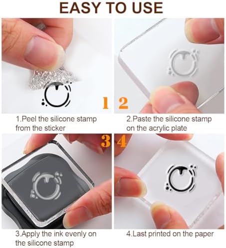 29 Pcs Acrylic Stamps for Crafting Card Making Supplies Set - Image 7