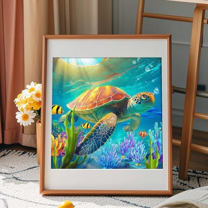 Qaisxoty Paint by Numbers Kit for Adults Beginner - Acrylic Flowers Rolled Canvas Adult Paint by Number with Canvas, Box, Brushes, Acrylic Paints - Floral Paint by Numbers Gift, Home Decor - 12”x16” - Image 2