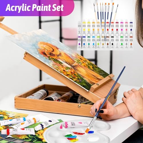 iBayam 195-Pack Deluxe Art Kit – Painting & Drawing Set for Adults - Image 6