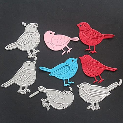 Birds Cutting Dies for Card Making Handmade DIY Paper Cards Album Decoration Craft Embossing (4 Birds) - Image 7