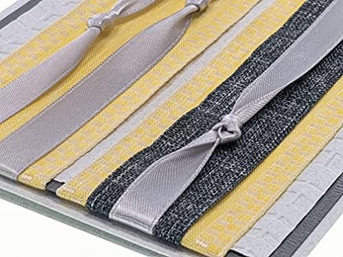 DIY Greeting Card Kit - Ribbon Cards - Handmade DIY Card Kits - Craft Kits for Kids & Adults - Card Making Kit, Thank You & Birthday Cards - Card Kit for 10 Project Card (Illuminating Ultimate Gray) - Image 3