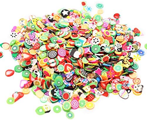2000 Pcs Fruit Polymer Slices for Slime Nail Art Charms DIY Crafts - Image 2