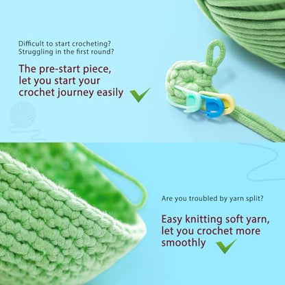 CrochetBox Hammerhead Shark Crochet Kit for Beginners, Adults and Teen - Image 6
