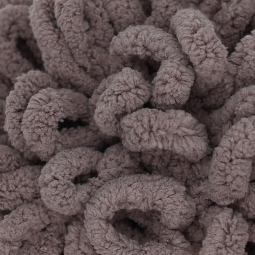 JubileeYarn Fun Finger Loops Yarn - Cacao - 4 Skeins - Image 2