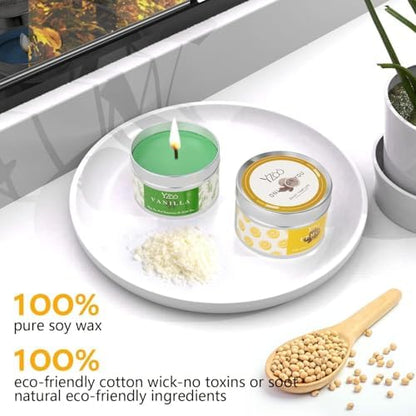 Complete Candle Making Kits for Adults Beginners, DIY Candle Making Supplies Include Soy Wax,Wax Melter,Scents,Dyes,Wicks,Wicks Sticker,Candle Tins & More-Full Candle Maker Set - Arts & Crafts Kits - Image 5