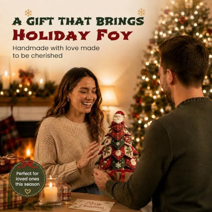 DIY Quilted Fabric Christmas Tree Kit, Arts and Crafts for Adults - Image 5