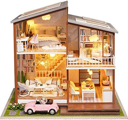 Spilay DIY Miniature House Kit for Adults, Miniature Dollhouse Kit - Image 3