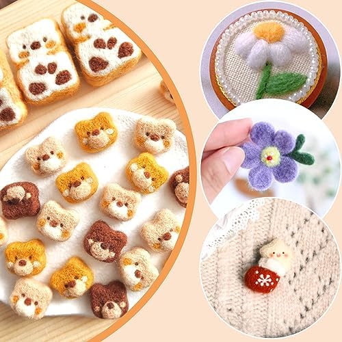 Yizzvb 82 Pcs Needle Felting Kit, 4 Sizes Needle Felting Needles - Image 7