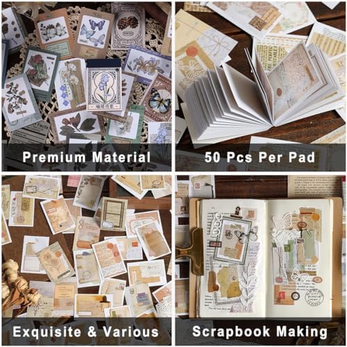 PRSTINCOL Washi Stickers Book, 6 Sets 300 Pcs - Image 3